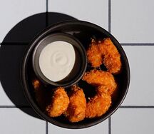 Тигровые креветки в панировке