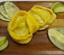 Манты из говядины и свинины