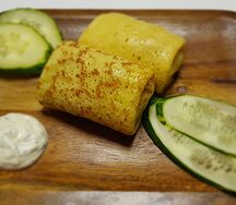 Блинчики с мясом