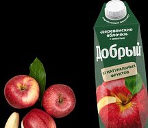 Сок Добрый деревенские яблочки