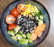 Поке с лососем