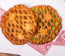 Пирог открытый с джемом
