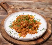 Капуста тушеная