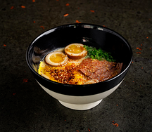 Рамен сырный с говядиной