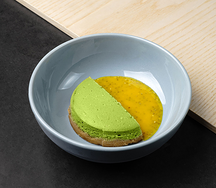 Чизкейк матча/манго