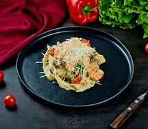 Паста с креветками