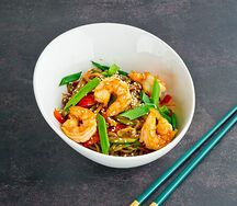 Удон с креветкой