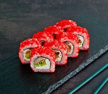 Калифорния с угрем и огурцом