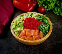 Поке с лососем