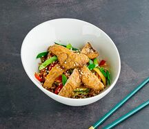 Удон с курицей