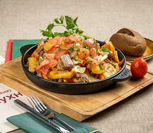 Шкварчащая сковородка