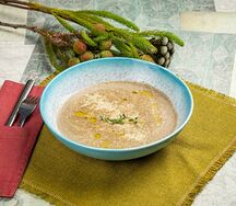 Крем-суп из белых грибов