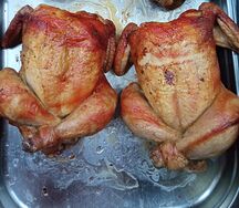 Половина курицы гриль