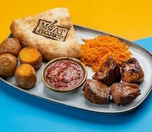 Бизнес ланч с окороком свиным