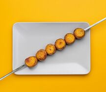 Картофель на мангале