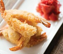 Креветки темпура