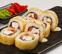 Ролл Курочка fried