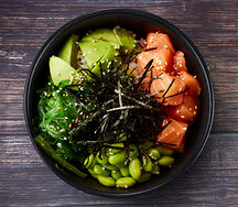 Поке с лососем