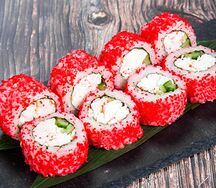 Калифорния с крабом (8 шт)