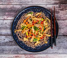 Соба со свининой