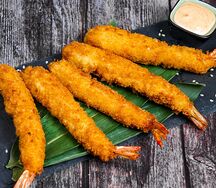 Креветки темпура