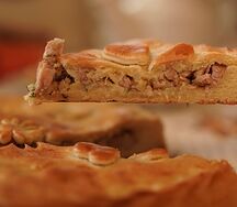 Пирог Свинина и картофель
