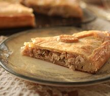 Пирог Курица и капуста