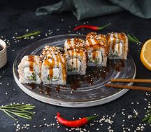 Ролл Филадельфия с угрем