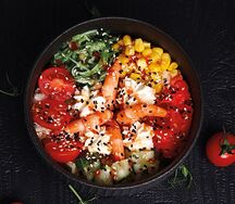 Поке с креветкой