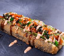 Годзилла с лососем