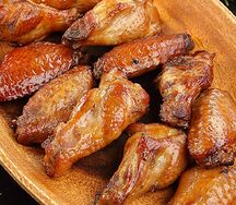 Домашние копчёные куриные крылья