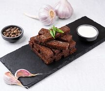 Чесночные гренки