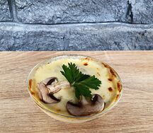 Жюльен с курицей и грибами