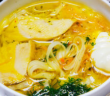 Куриный суп с лапшой