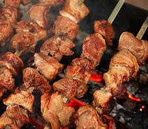 Шашлык из домашней свинины