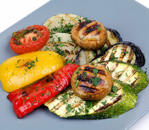 Шампиньоны на углях