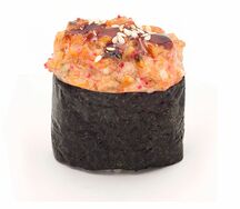 Суши Спайси с копчёным цыплёнком