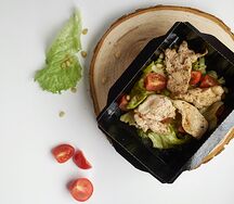 Салат с куриной грудкой