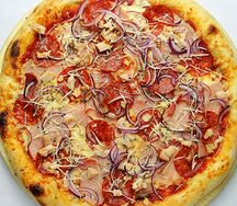 Пицца мясная ассорти