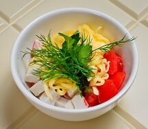 Салат Красное море