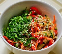 Салат Овощной в азиатском стиле 