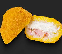 Онигири темпура с беконом