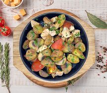 Курица с овощами
