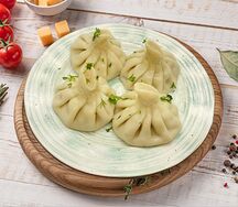 Хинкали с бараниной