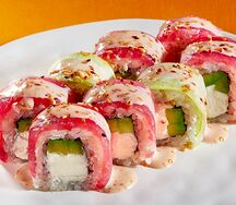 Ролл Дуэт с тунцом и огурцом