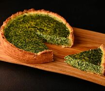 Пирог со шпинатом и сыром