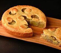 Пирог с картофелем и шампиньонами