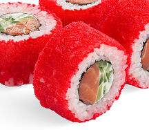 Ролл Калифорния с лососем