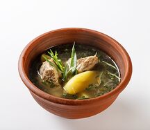 Картофельный суп с бараниной