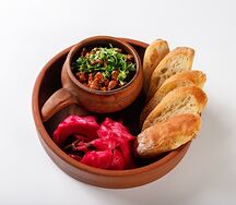 Лобио из фасоли с капустой по-гурийски